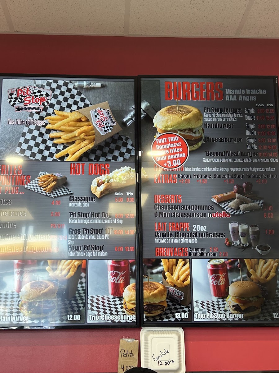 Menu Le Pit Stop-3