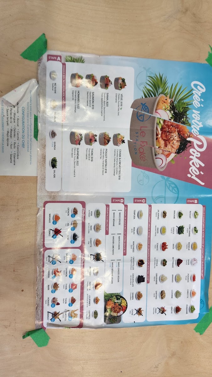 Menu Le Poké Station Verdun-7