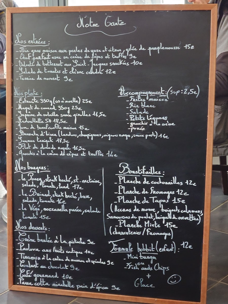 Menu Le Poney Fringant - Restaurant Nangis-3