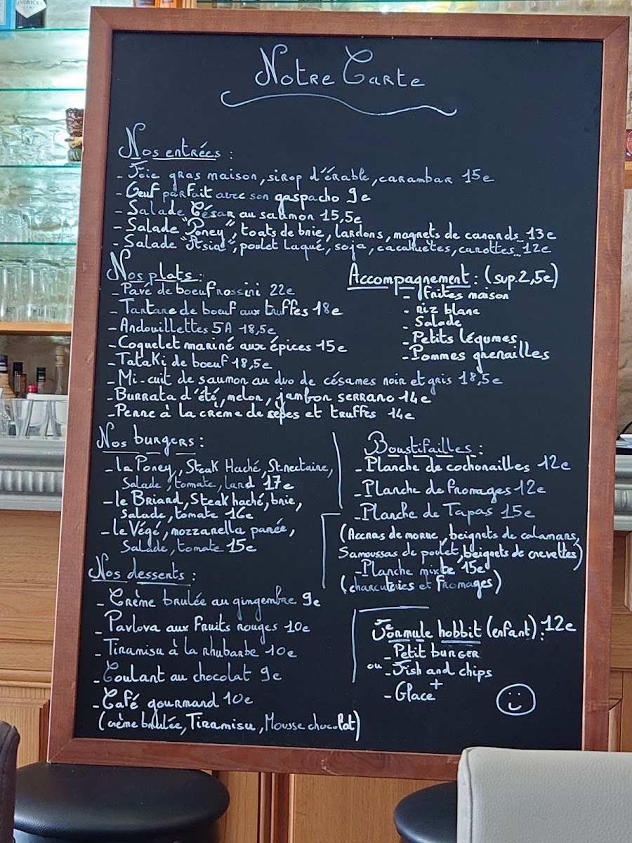 Menu Le Poney Fringant - Restaurant Nangis-4