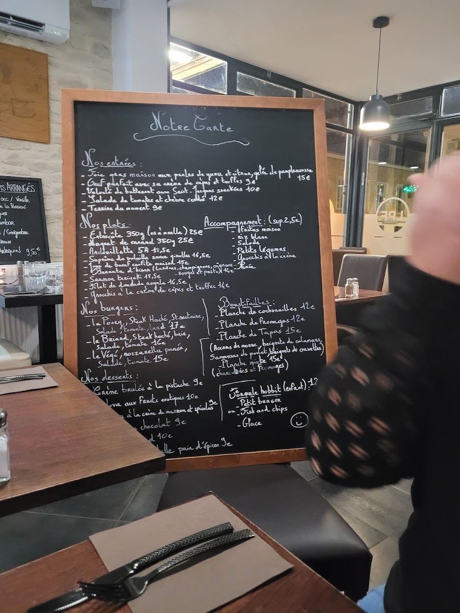 Menu Le Poney Fringant - Restaurant Nangis-7