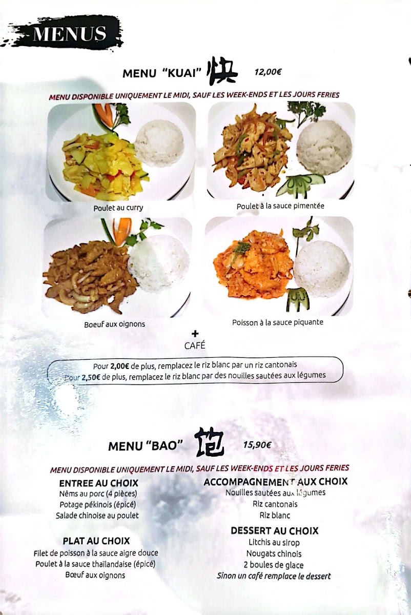 Menu Le Porte Bonheur-7