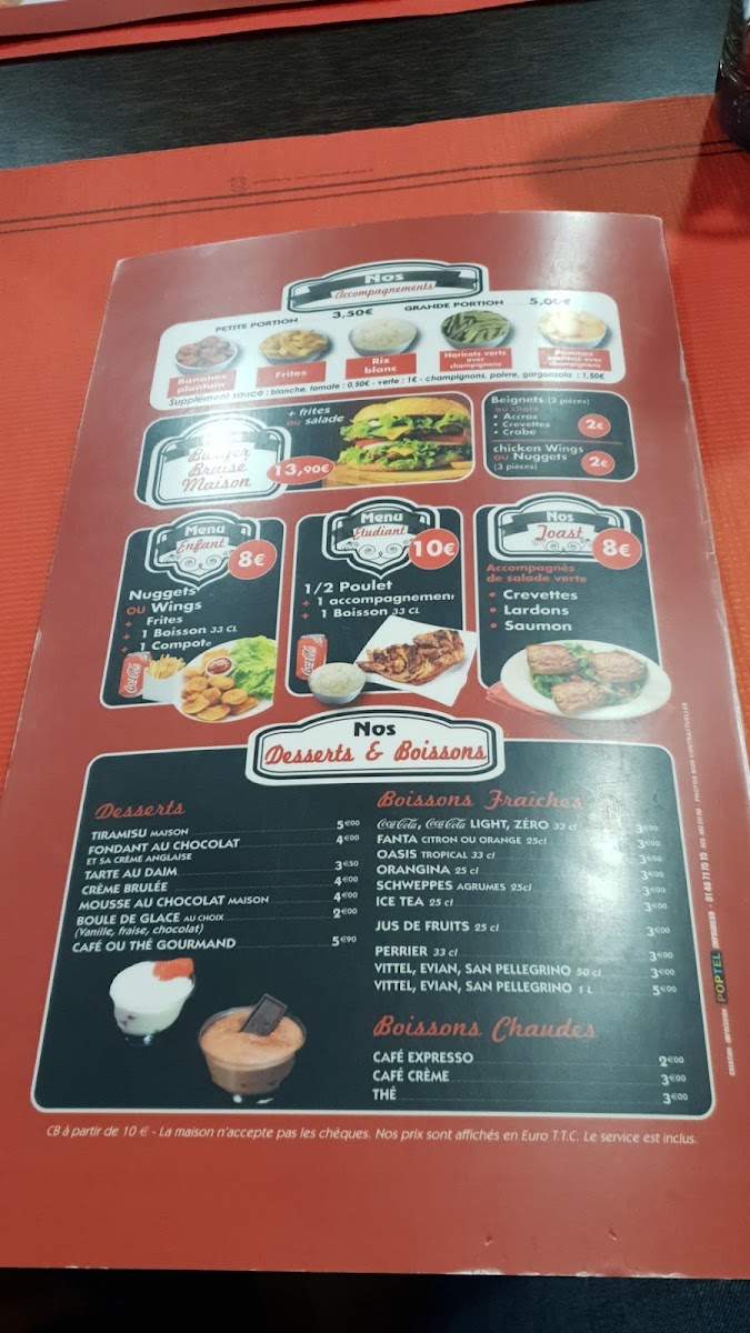 Menu Le Poulet Braisé-3