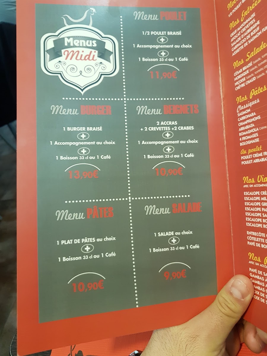 Menu Le Poulet Braisé-6