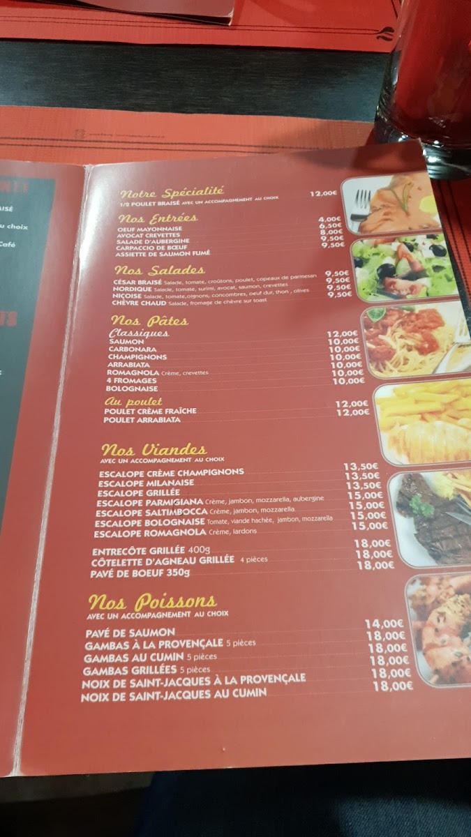 Menu Le Poulet Braisé-8