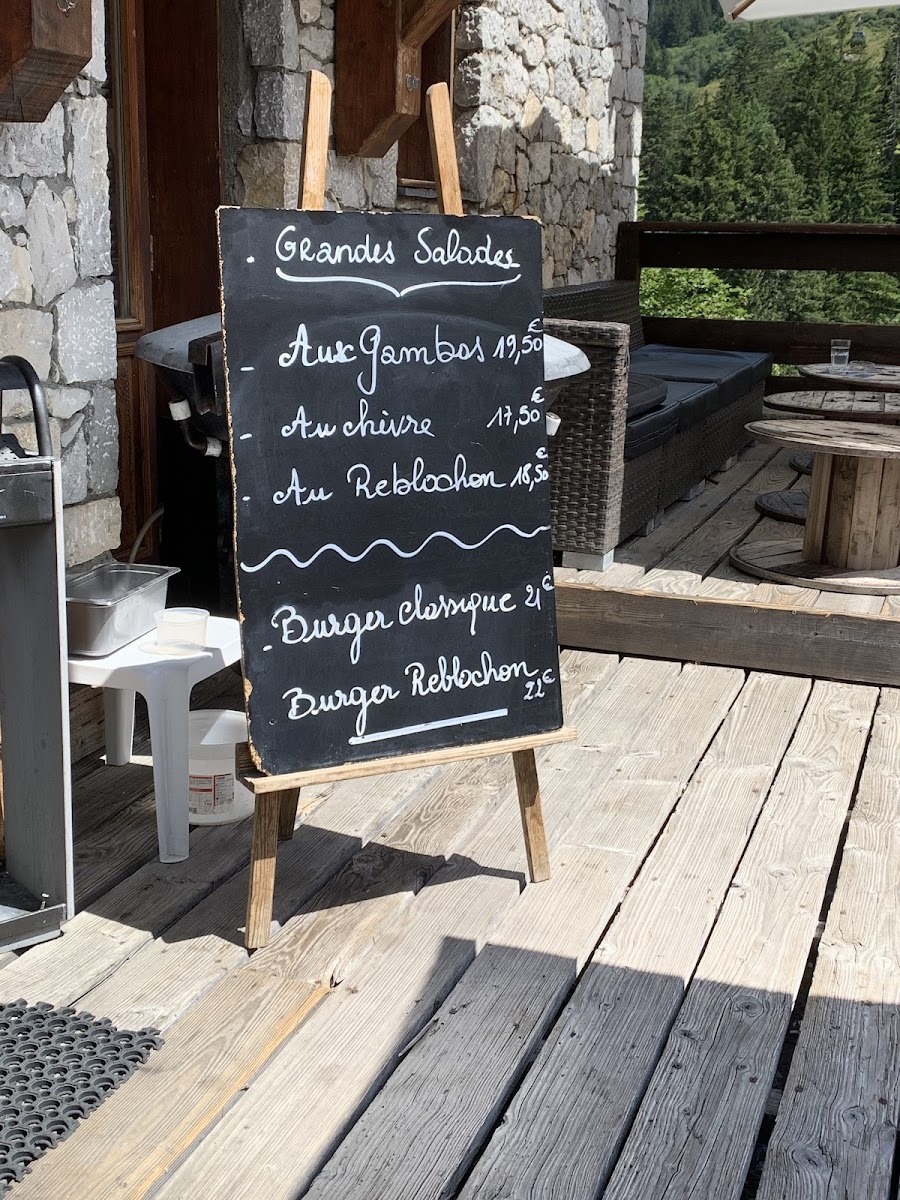 Menu Le Prariond - Restaurant D'altitude Valmorel-5
