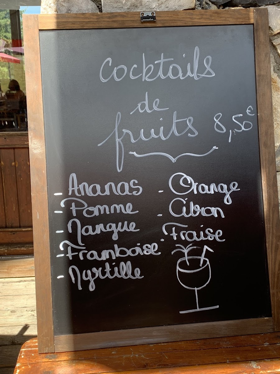 Menu Le Prariond - Restaurant D'altitude Valmorel-7
