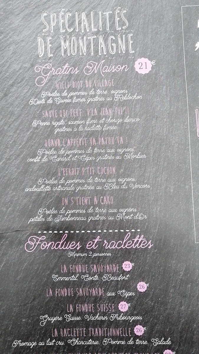 Menu Le P'tit Salé-1
