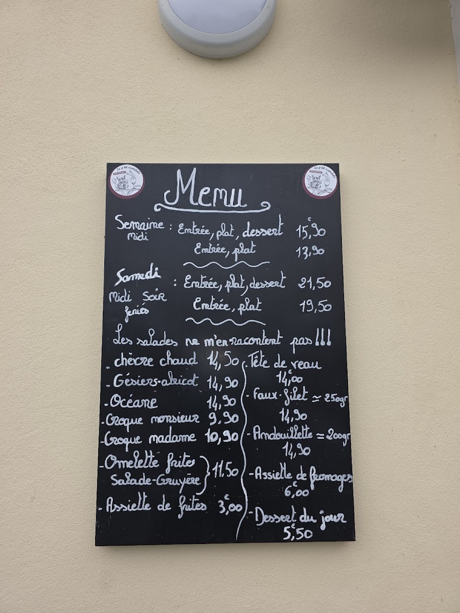 Menu Le P'tit Scandale-1
