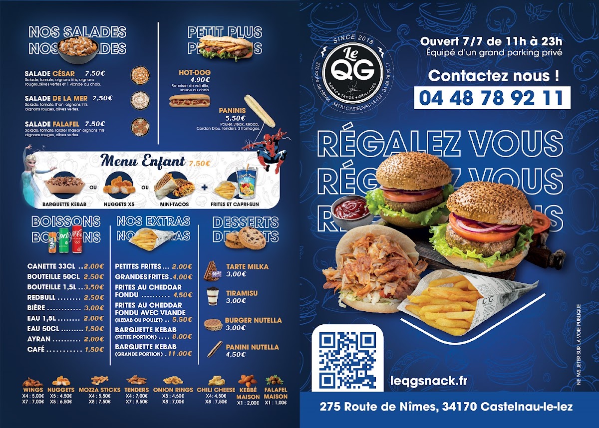 Menu Le Qg Snack-1