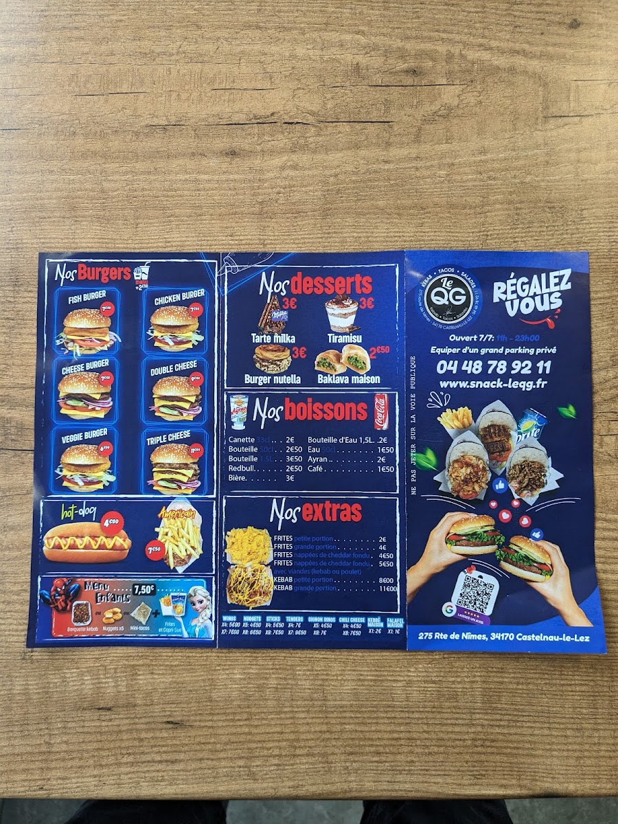 Menu Le Qg Snack-5
