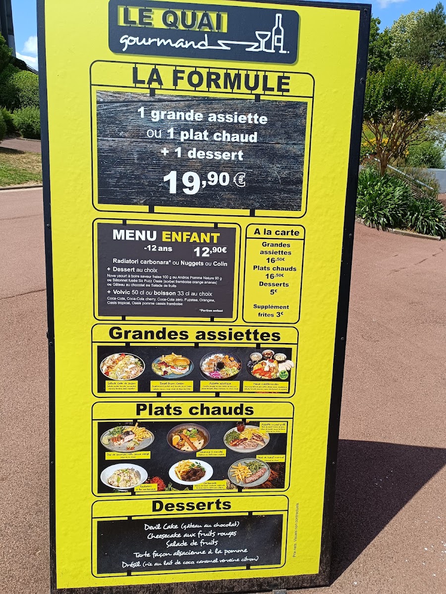 Menu Le Quai Gourmand-1