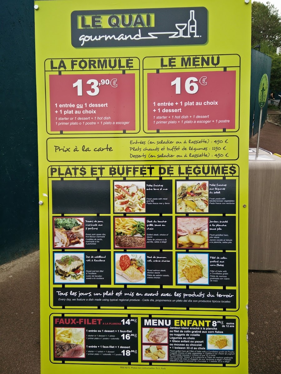 Menu Le Quai Gourmand-10