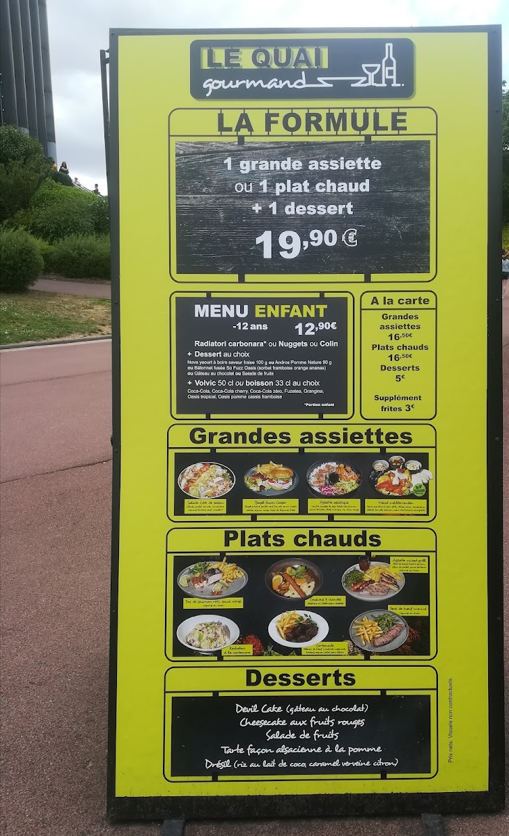 Menu Le Quai Gourmand-3