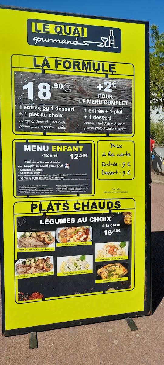 Menu Le Quai Gourmand-9