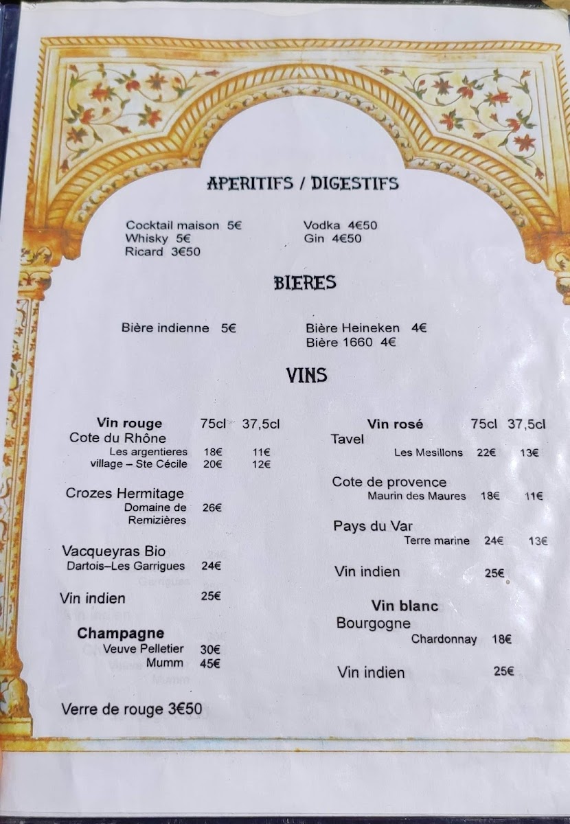 Menu Le Rajasthani-1