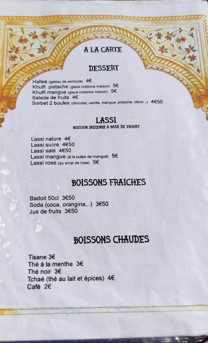Menu Le Rajasthani-2