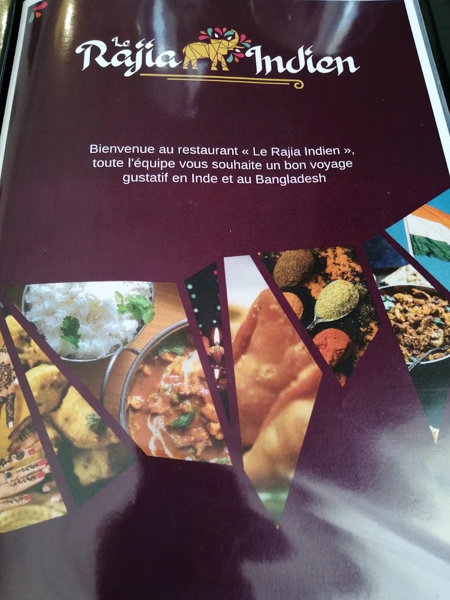 Menu Le Rajia Indien-7