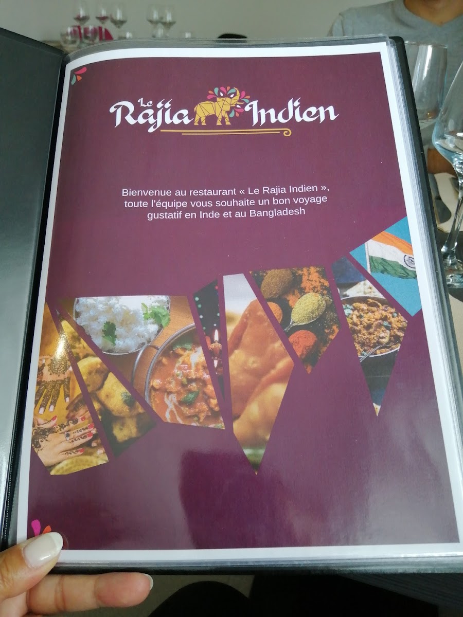 Menu Le Rajia Indien-8