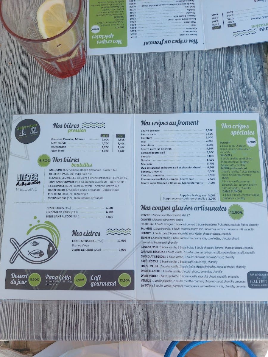 Menu Le Rayon Vert-6