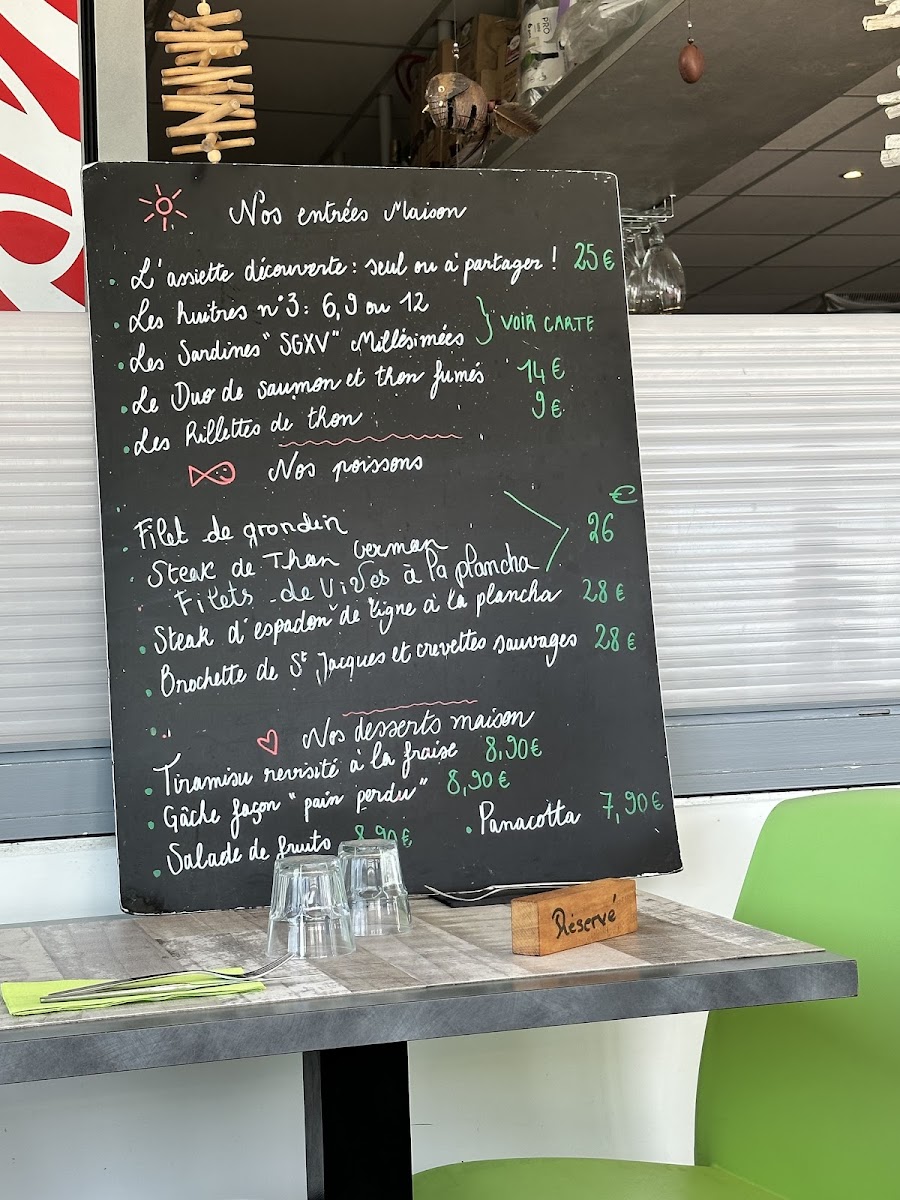 Menu Le Rayon Vert-9
