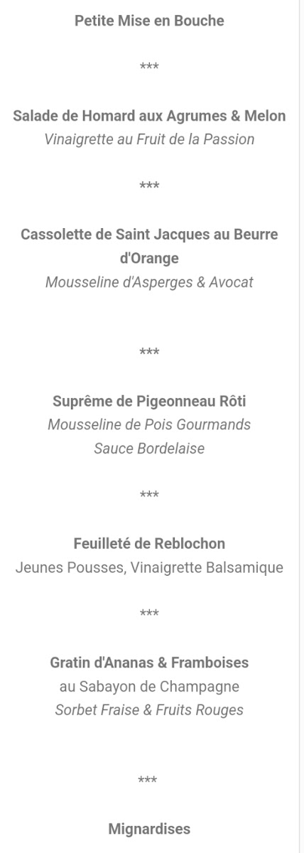 Menu Le Relais Charlemagne-2
