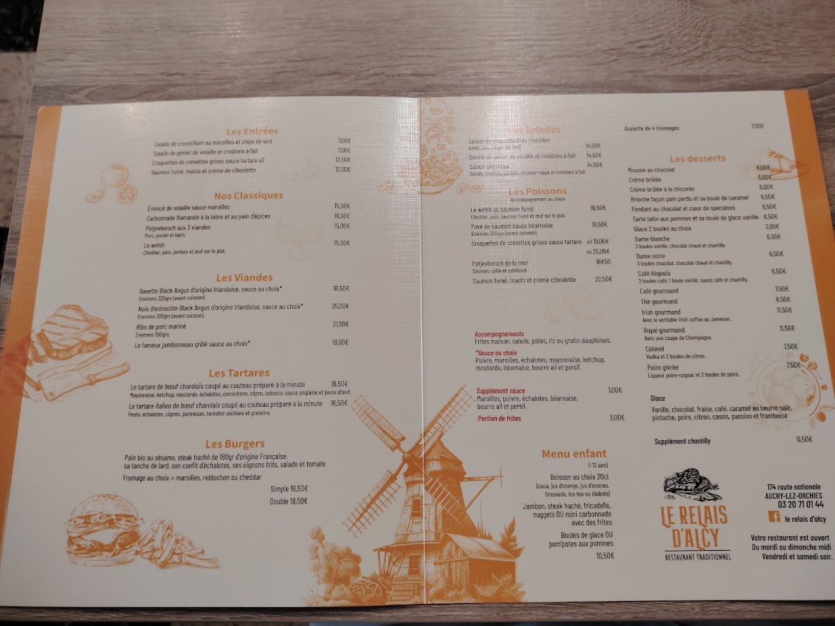 Menu Le Relais D'alcy-1