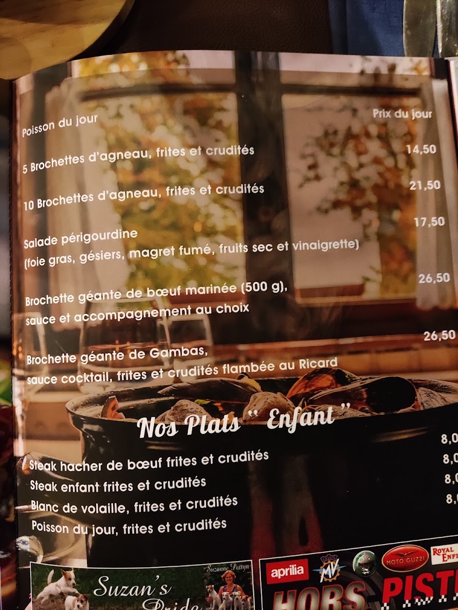 Menu Le Relais De Walhain - Binche-2