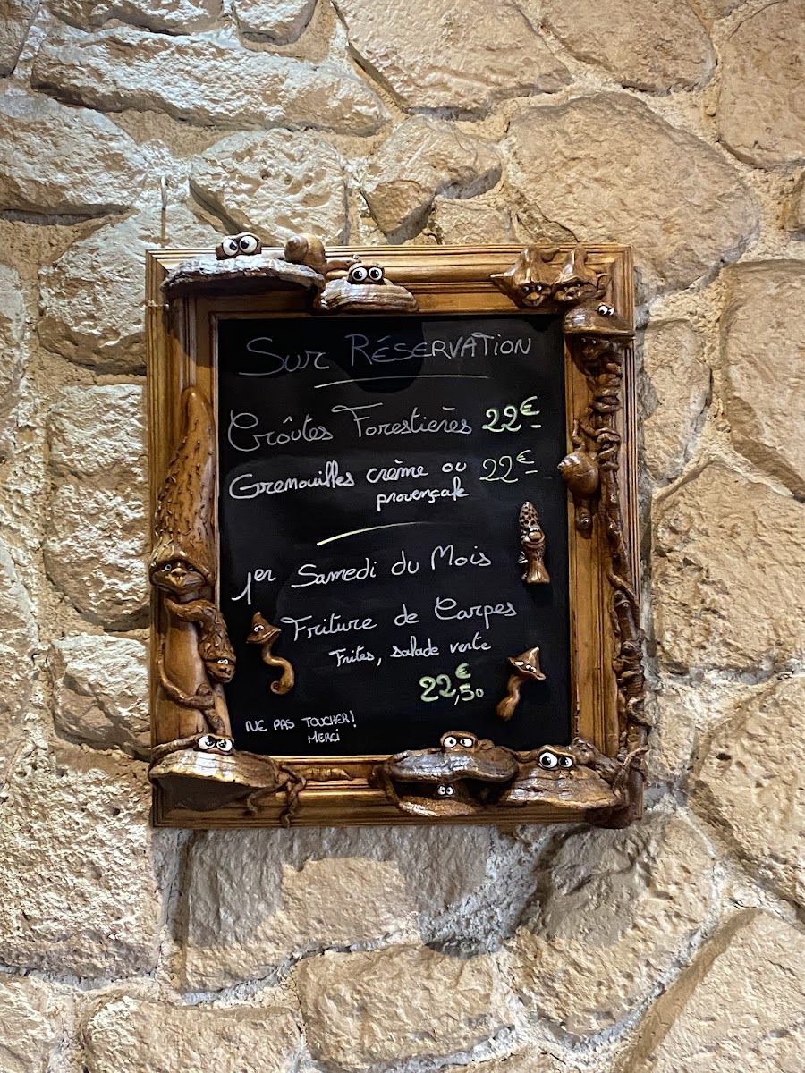 Menu Le Relais Des Forges-8