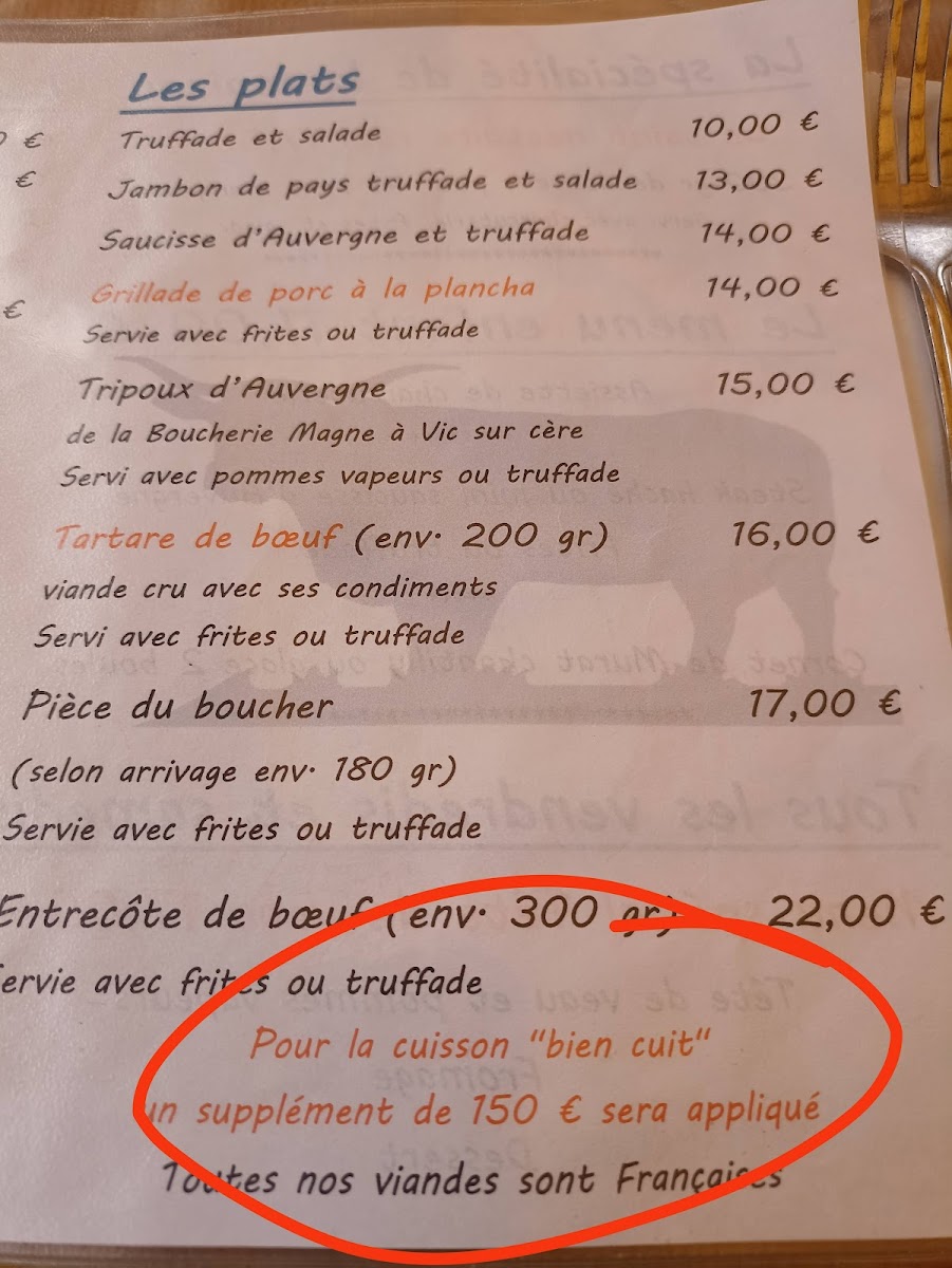 Menu Le Relais Des Trois Rochers-3