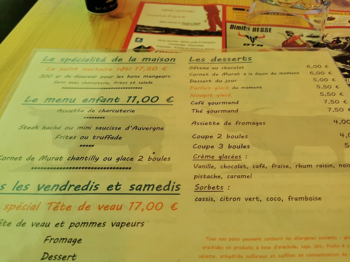 Menu Le Relais Des Trois Rochers-4