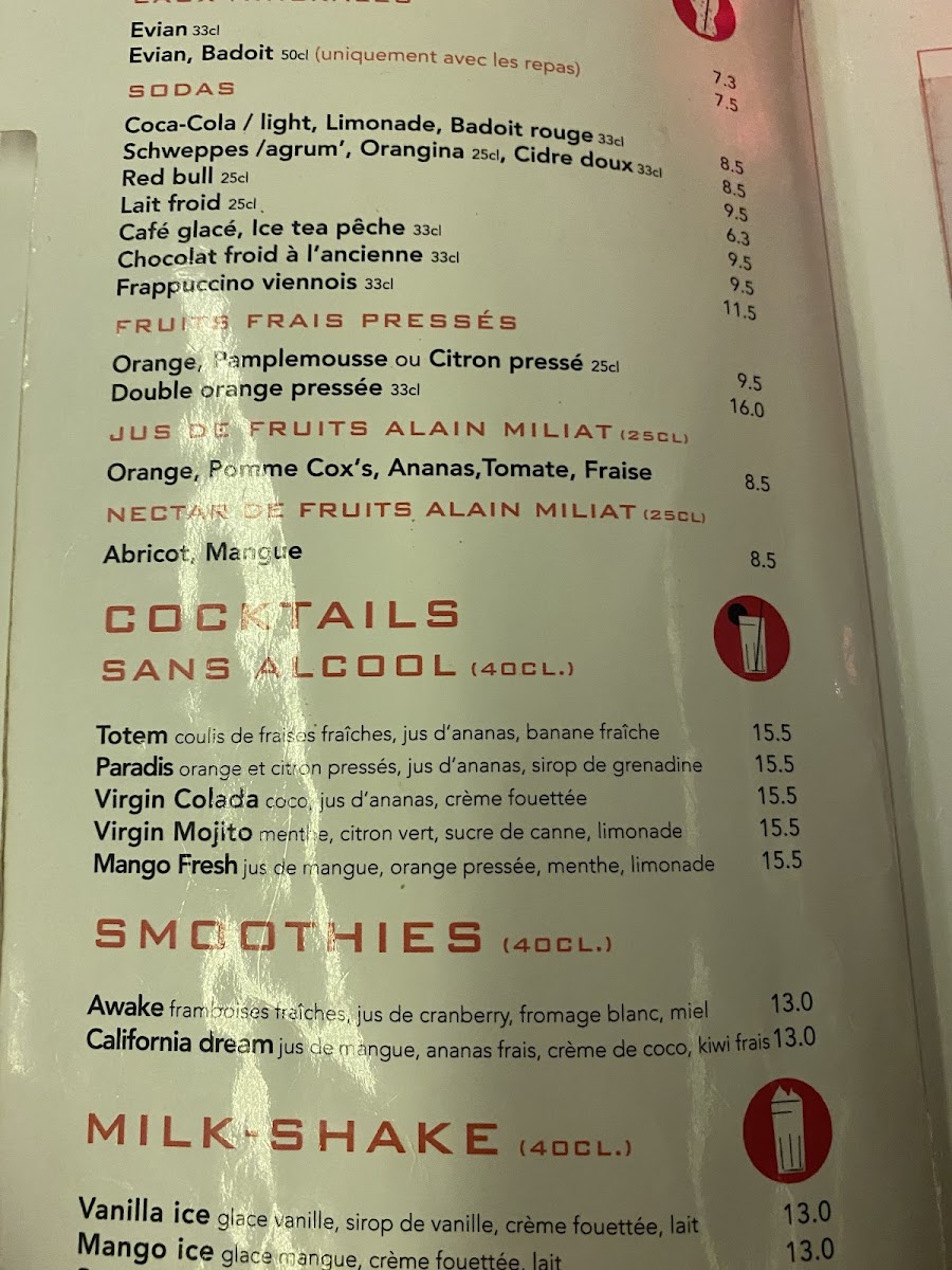 Menu Le Relais Du 15Ème-5