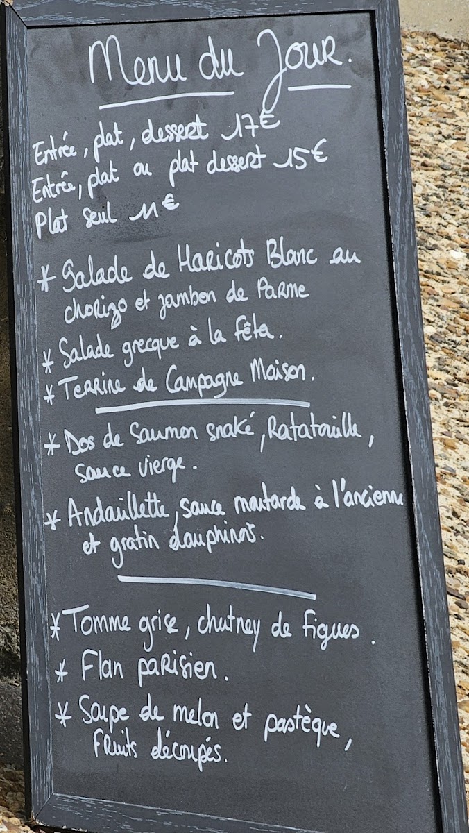 Menu Le Relais Du Parc-2