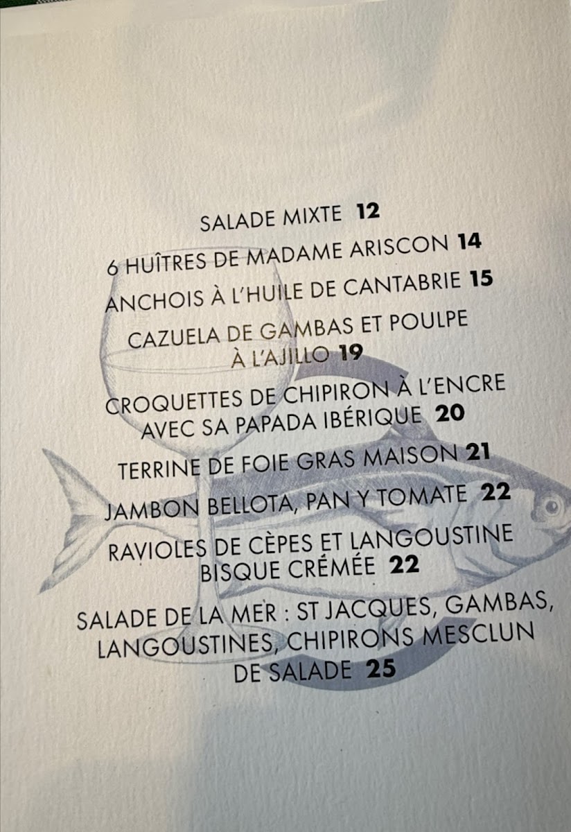 Menu Le Restaurant Du Café De La Plage-3