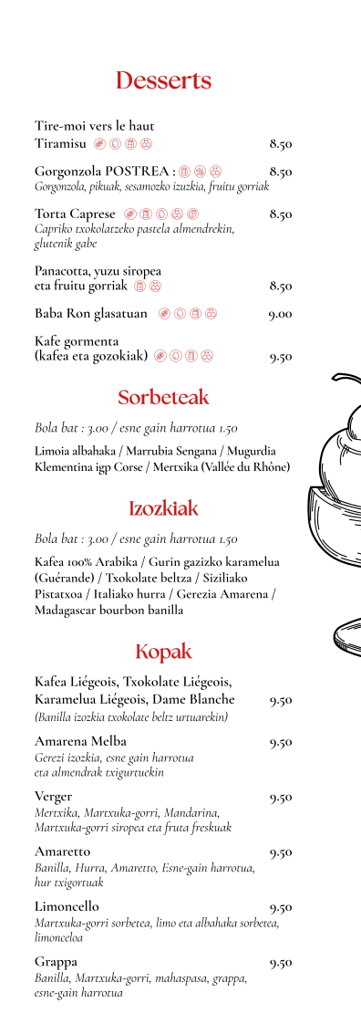 Menu Le Restaurant Italien La Trattoria Della Nonna-10