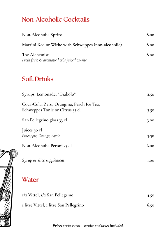 Menu Le Restaurant Italien La Trattoria Della Nonna-8
