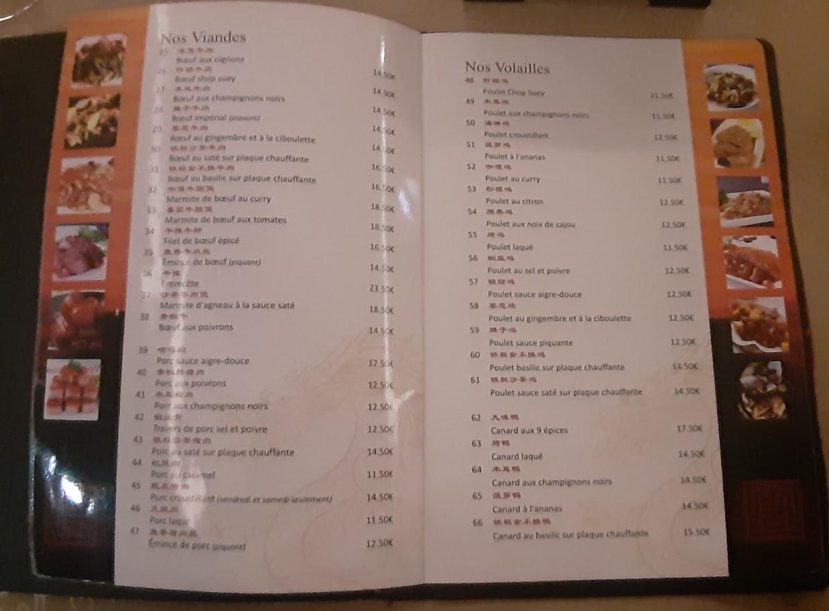 Menu Le Restaurant Tang-6