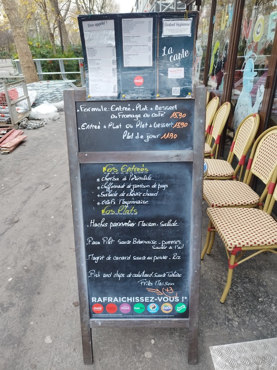 Menu Le Reveil-2
