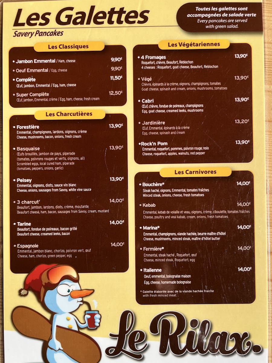 Menu Le Rilax-2