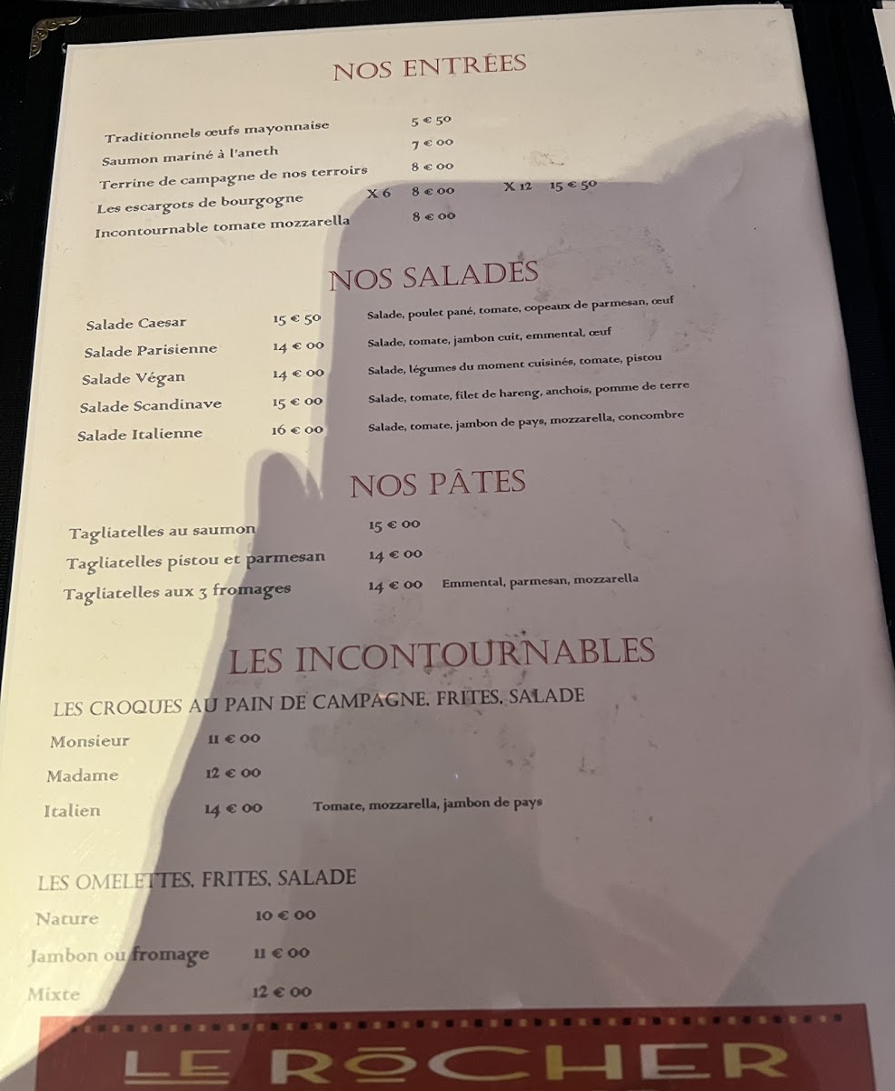 Menu Le Rocher Saint-Lazare-7