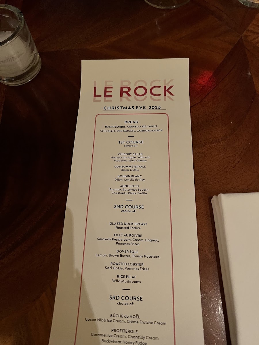 Menu Le Rock-9