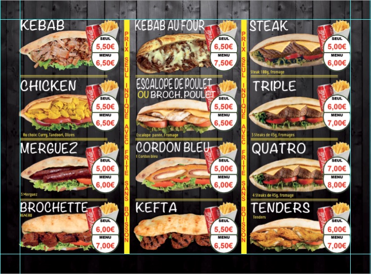 Menu Le Roi Tacos -La Clef Saint Pierre-4