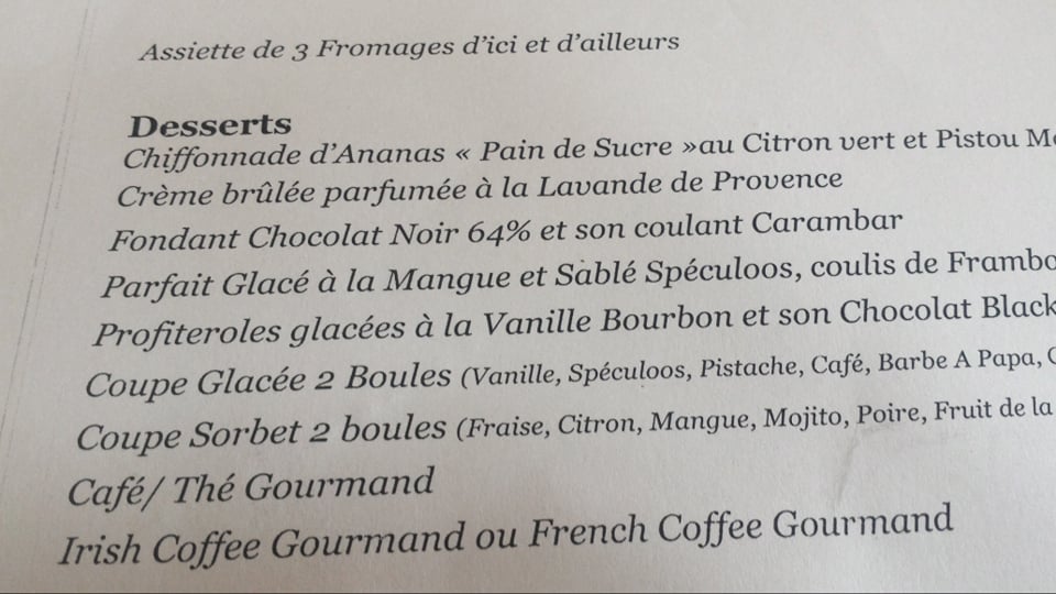 Menu Le Rossignol Restaurant-1