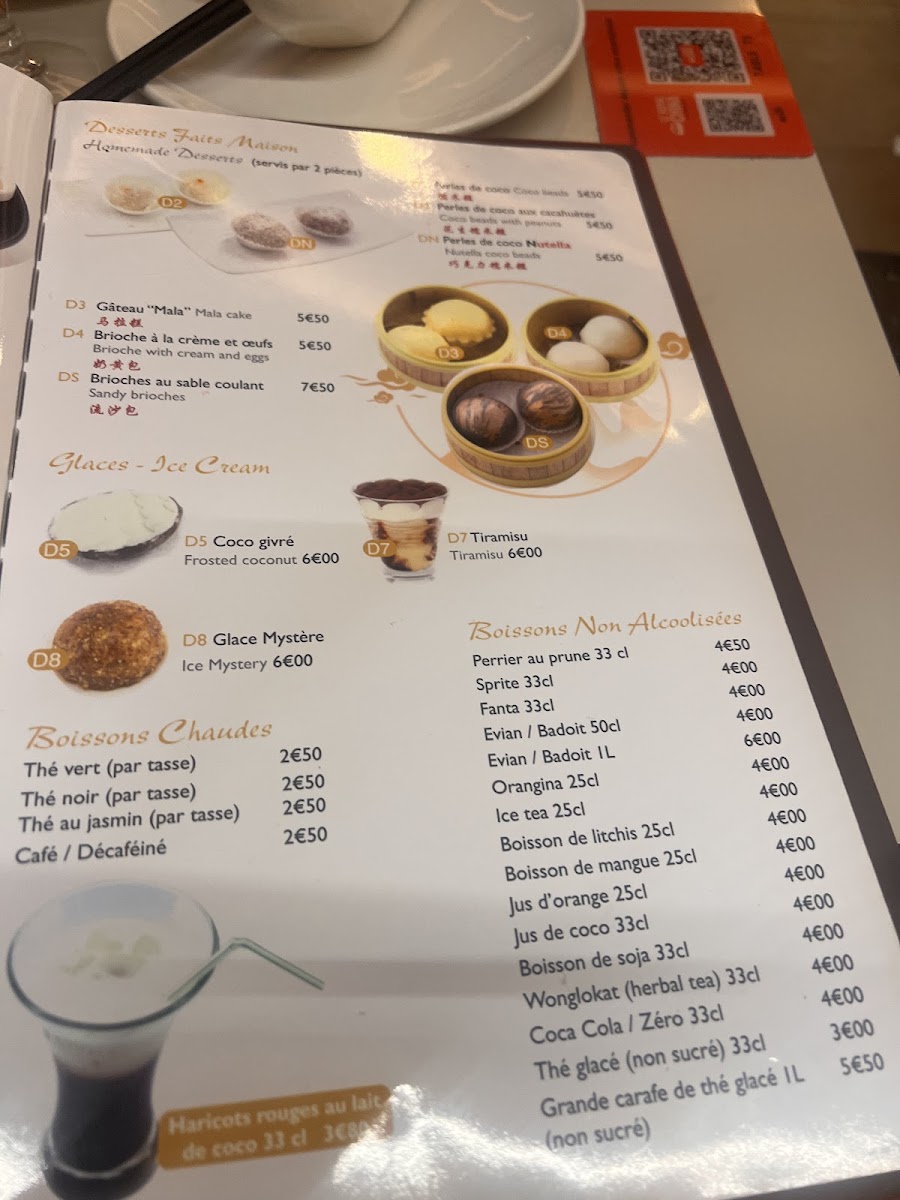Menu Le Royal China-1
