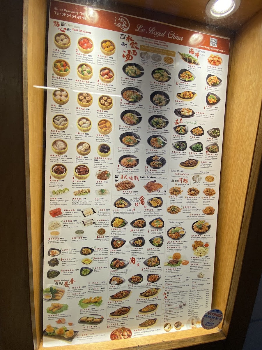 Menu Le Royal China-6