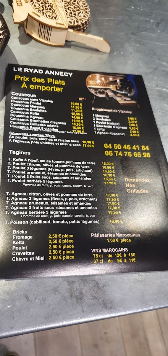 Menu Le Ryad-10