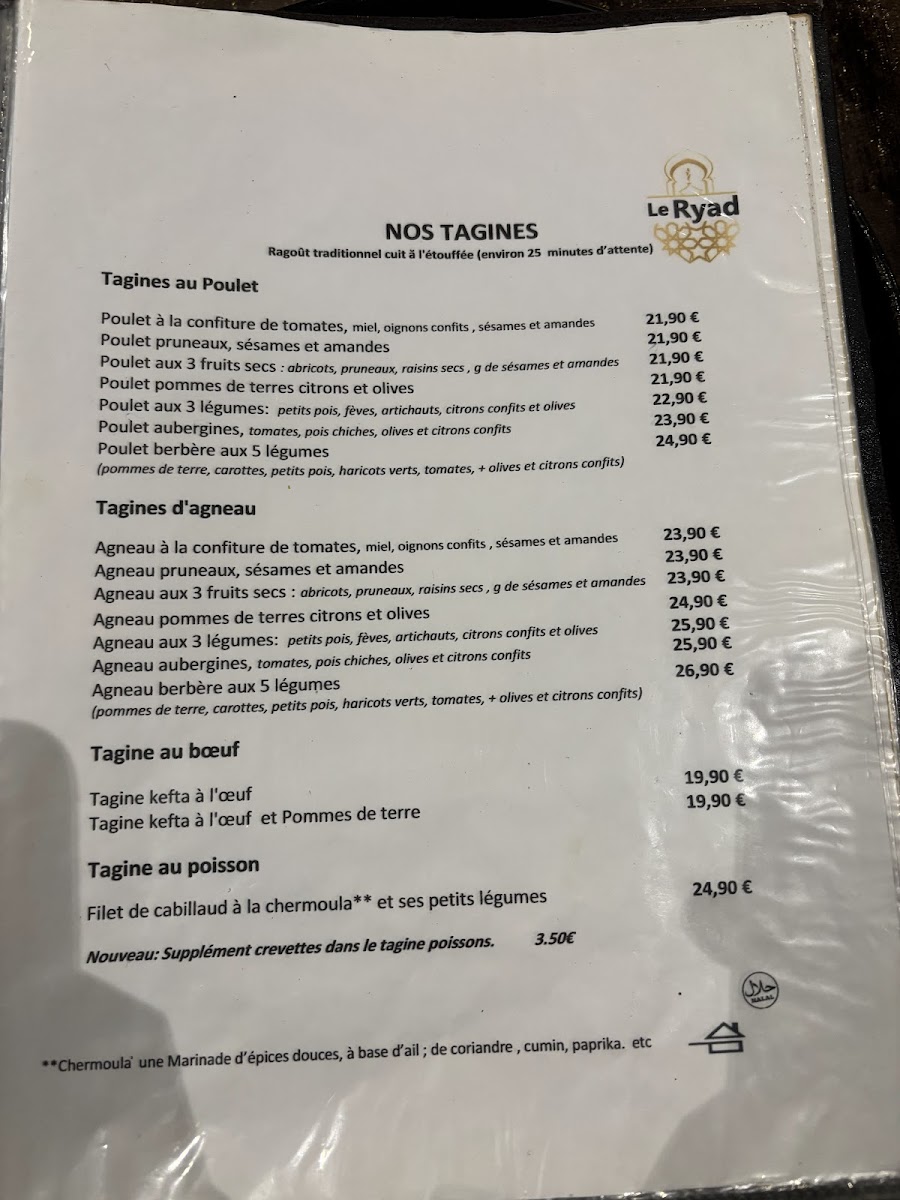 Menu Le Ryad-4