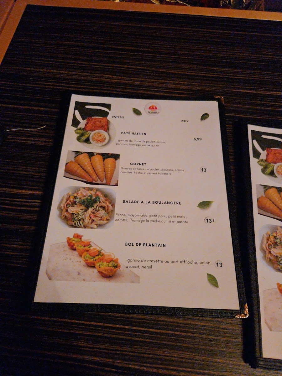 Menu Le Sabatini Restaurant-4