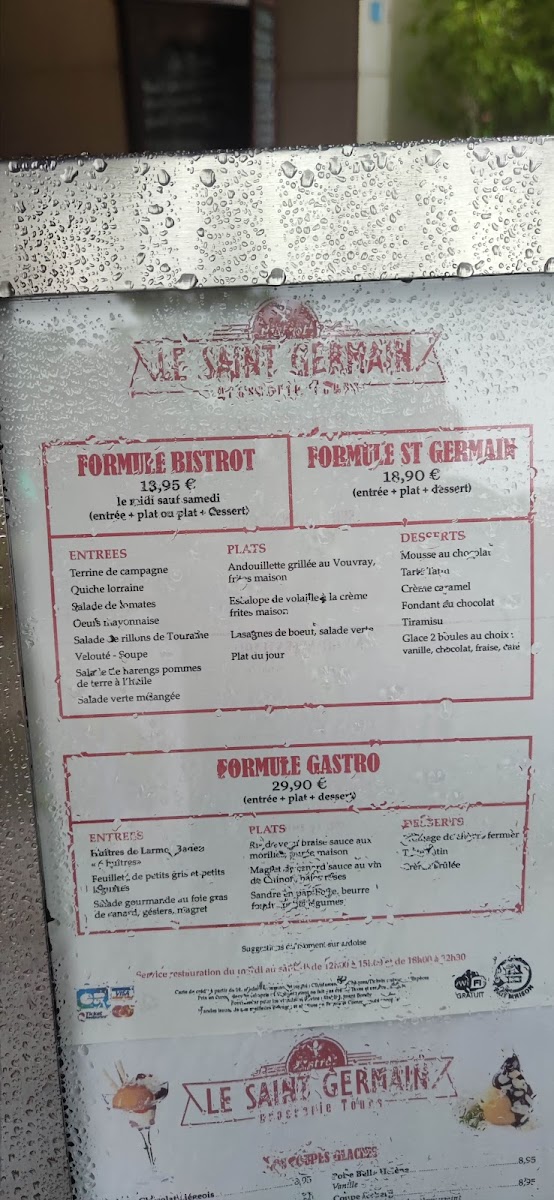 Menu Le Saint Germain-4