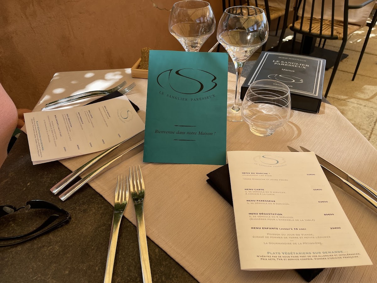 Menu Le Sanglier Paresseux-7